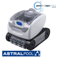 AstralPool QG50 Robotic Pool Cleaner | Floor and Wall + 16.5m Cable + Caddy - 200 Micron Filter (100 Micon Available)