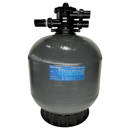SensaClear 21" Fibreglass Sand/Glass Media Pool Filter with 40mm Valve | Pool and Spa Direct | Brisbane | Sydney Melbourne | Sunshine Coast&nbsp;